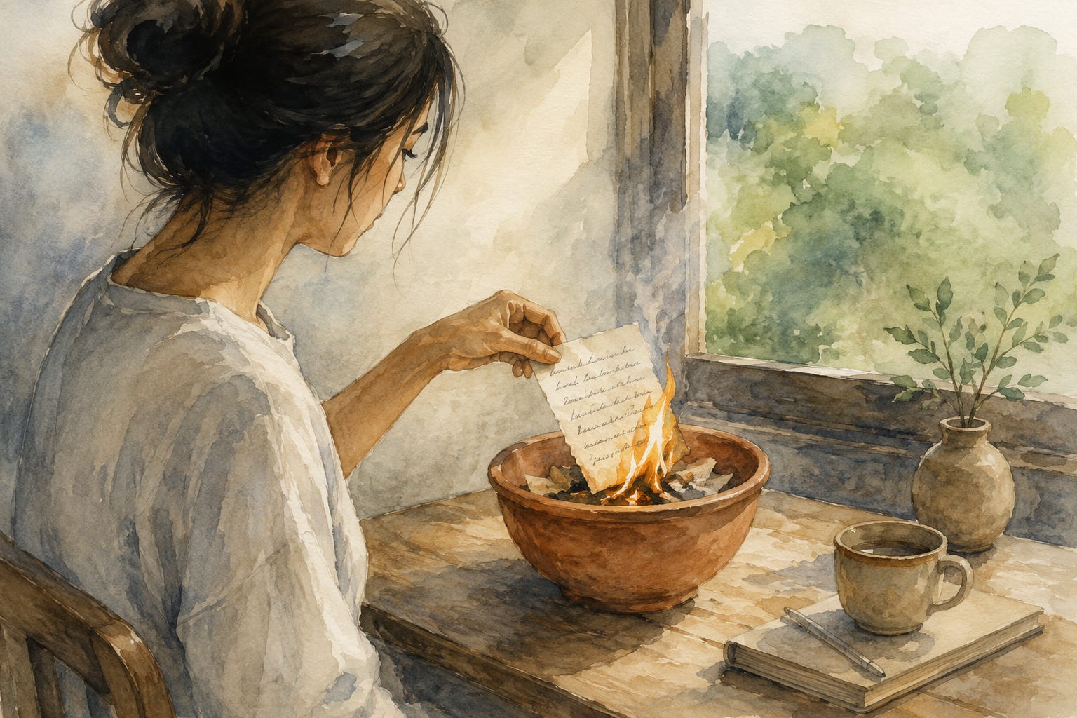 The Letter That Was Never Sent - a story about letting go
