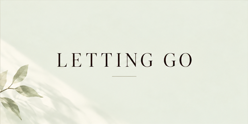ZenWhispers on letting go and how to stop overthinking